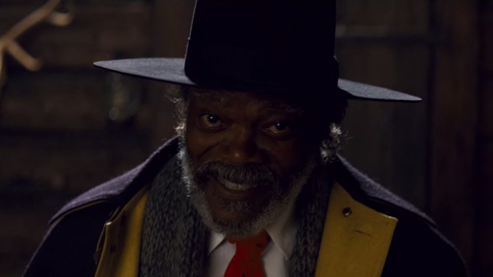 Samuel L. Jackson as Major Marquis Warren in The Hateful Eight