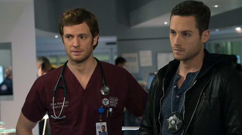 Will and Jay Halstead standing