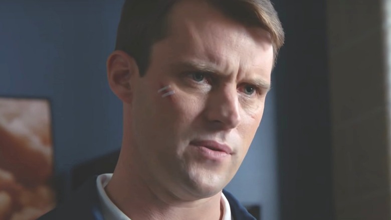 Matthew Casey frowning