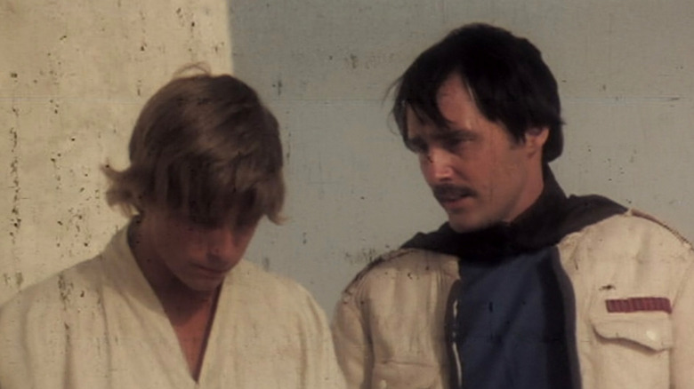 Luke talking with Biggs