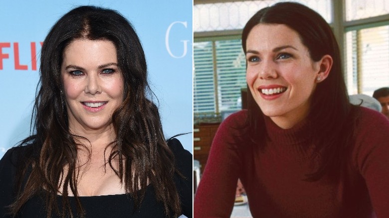 Lauren Graham grinning