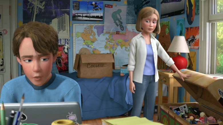 Toy Story Andy with mom