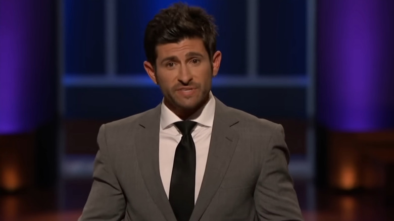 Aaron Marino pitching on "Shark Tank"