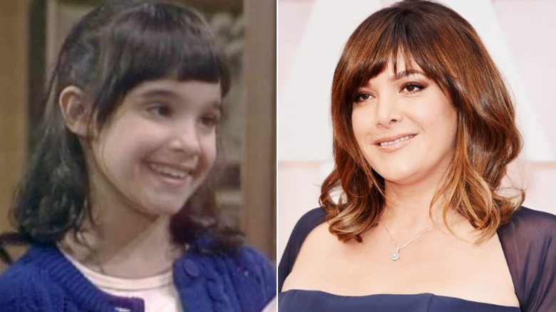 Danielle Brisebois then and now