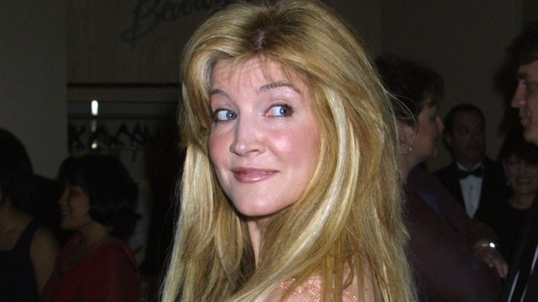 Crystal Bernard arched eyebrows