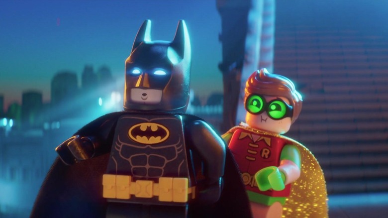 Lego Batman and Robin stare