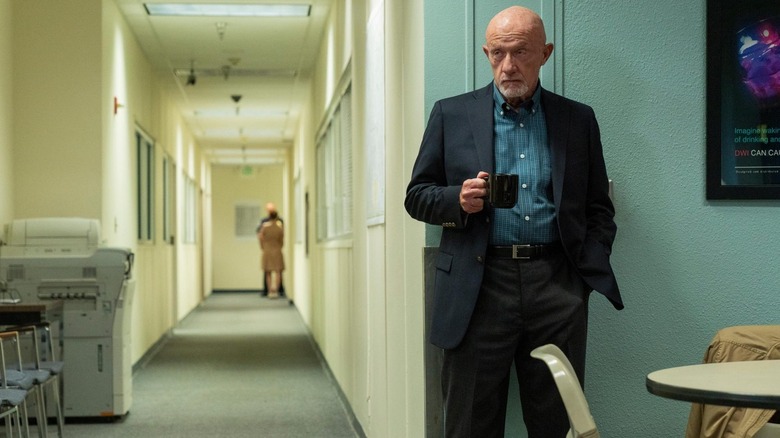 A still of Mike Ehrmantraut from Better Call Saul