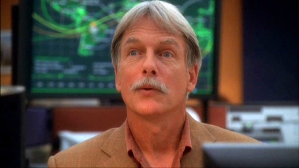 Gibbs sports a mustache on NCIS