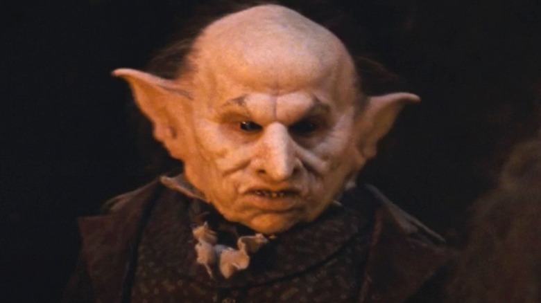 Verne Troyer as Griphook in Harry Potter and the Sorcerer's Stone