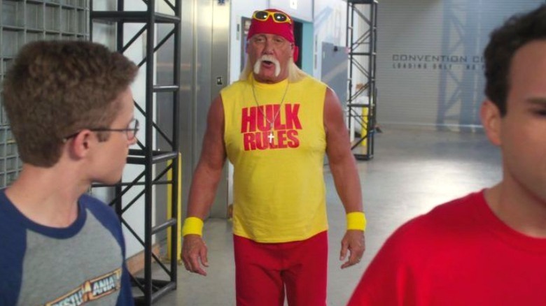 Hulk Hogan talking