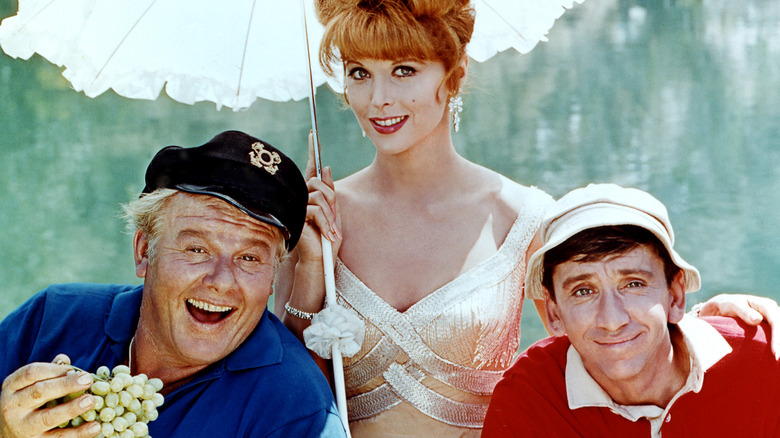 Skipper, Ginger Grant, and Gilligan