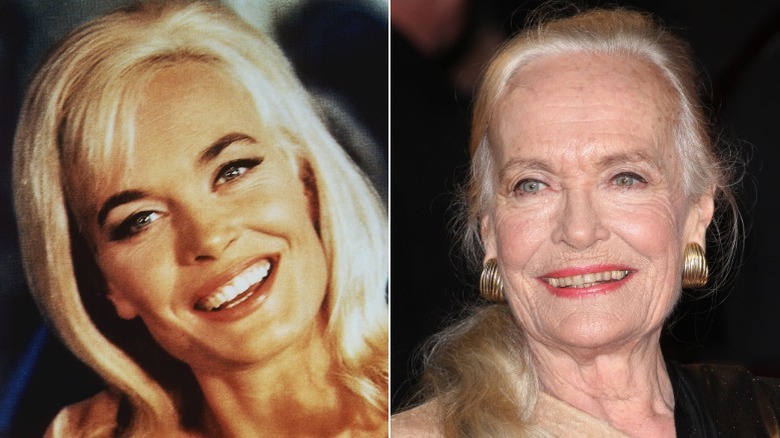 Jill Masterson and Shirley Eaton at event