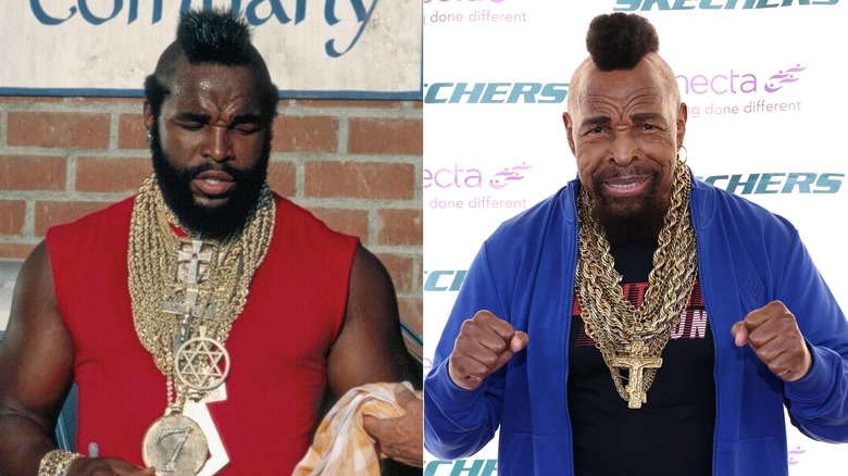 Mr. T then and now