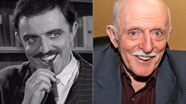 Gomez Addams/John Astin smiling