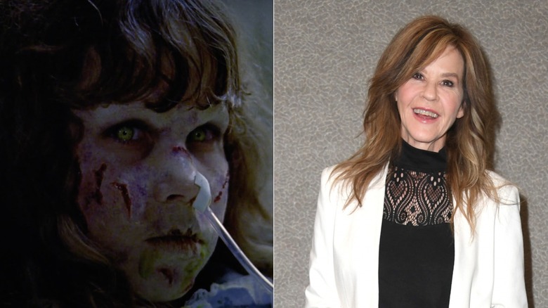 Regan MacNeil and Linda Blair collage