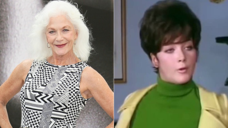 Linda Thorson with Tara King from The Avengers