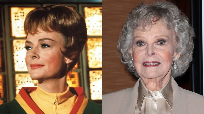 Maureen Robinson and June Lockhart