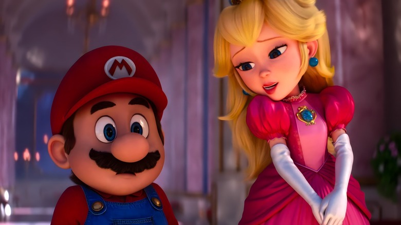 Mario and Peach