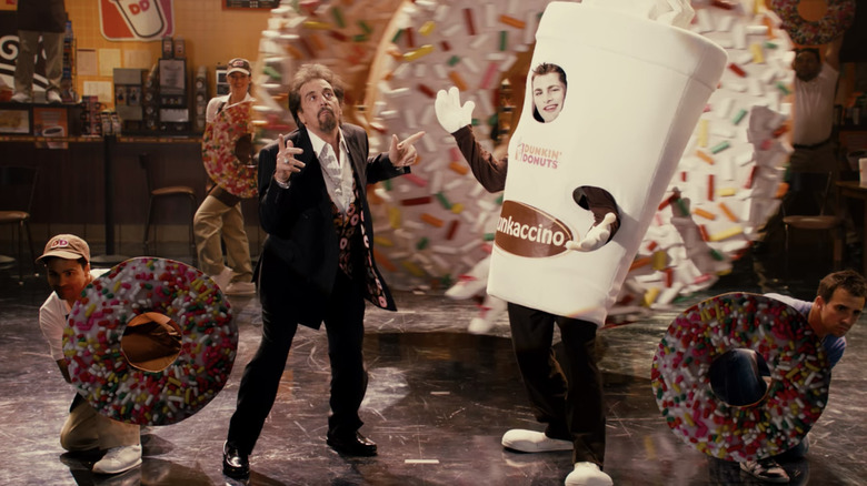 Pacino dancing in the Dunkaccino Commercial