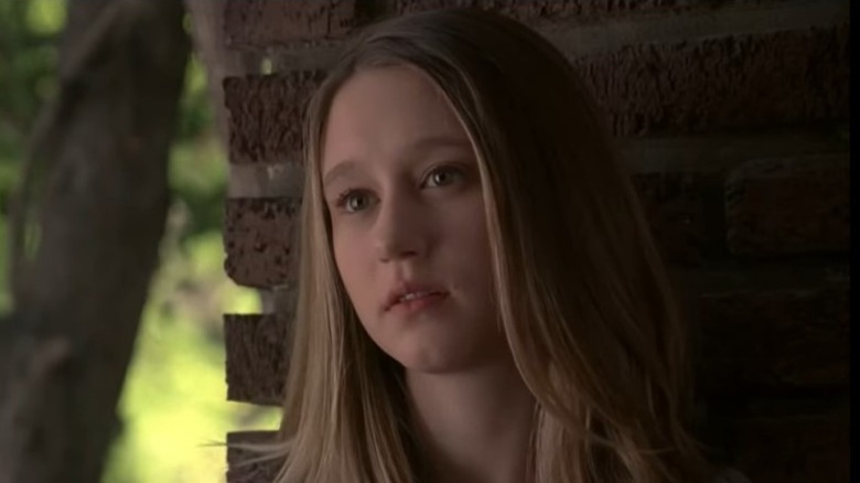 Taissa Farmiga Violet Harmon brick wall