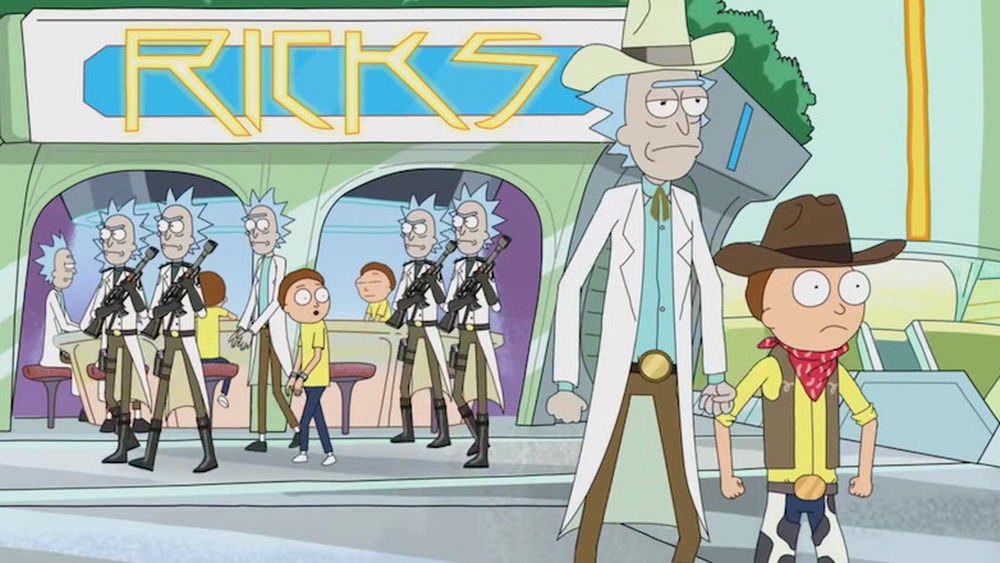 Cowboy Rick and Cowboy Morty