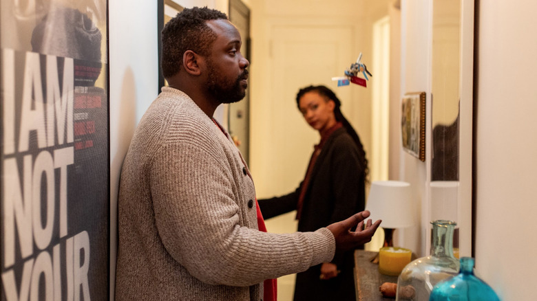 Brian Tyree Henry in apartment