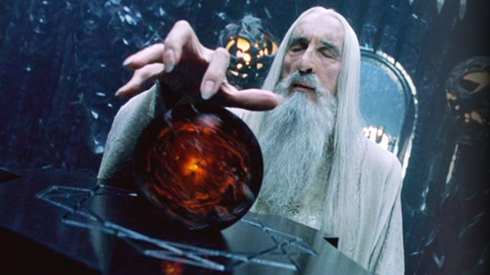 Saruman talks with Sauron