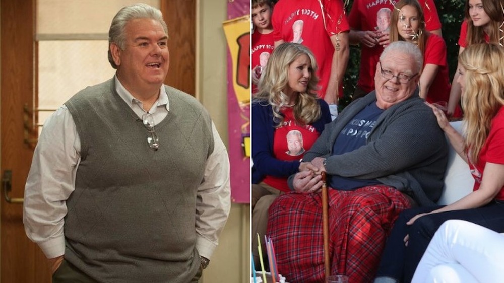 Jerry Gergich smiling 100th birthday