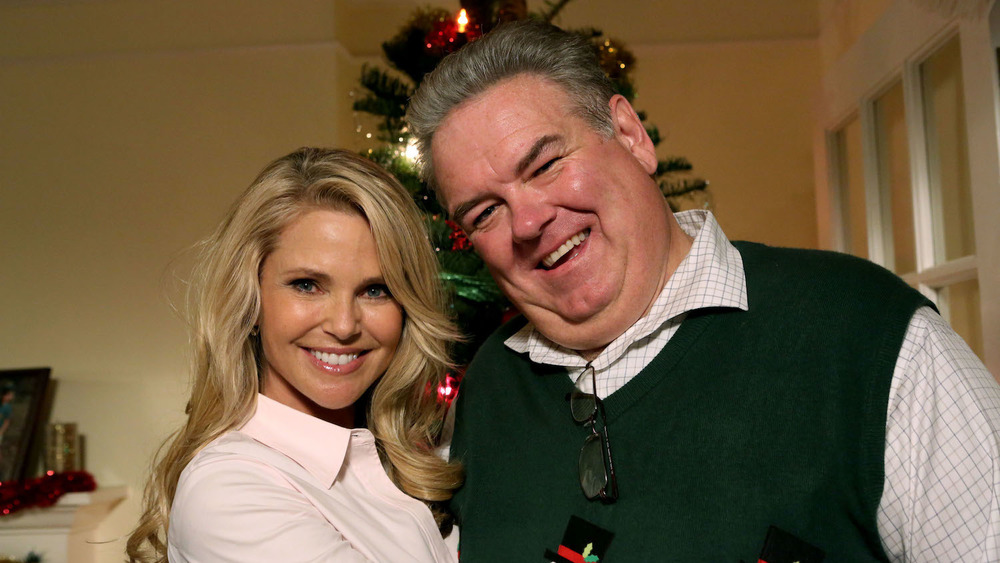 Jerry and his wife smiling Parks and Rec