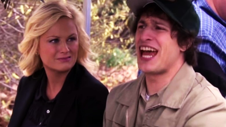 Amy Poehler and Andy Samberg