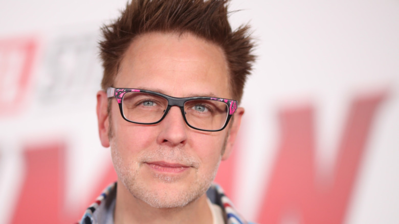 James Gunn red carpet glasses