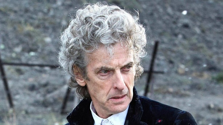 The Twelfth Doctor looking on