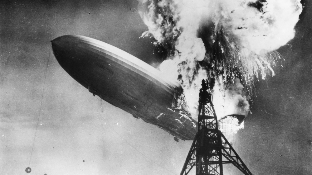 Hindenburg zeppelin crash New Jersey