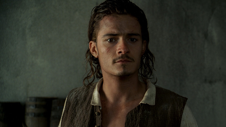 Pirates of the Caribbean Will Turner looks confused