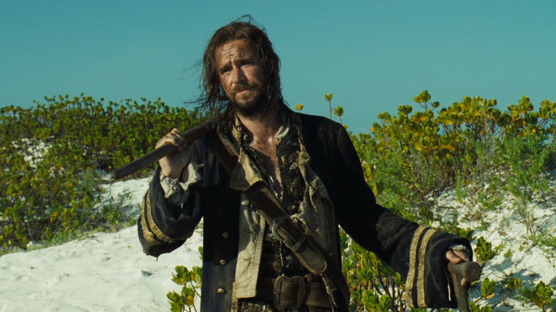 Pirates of the Caribbean Dead Man's Chest James Norrington adrift