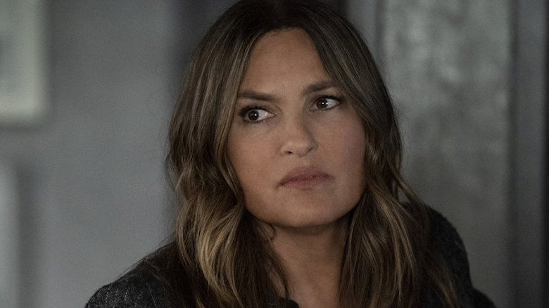 Olivia Benson annoyed 