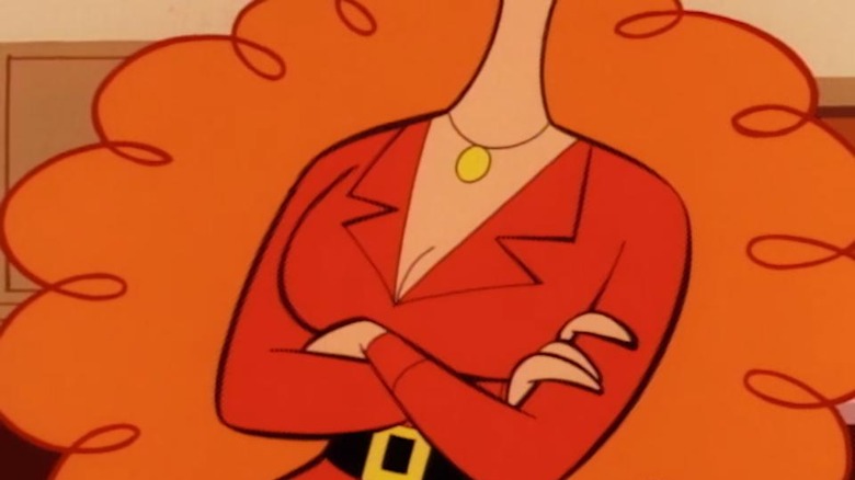 Sara Bellum's torso arms crossed