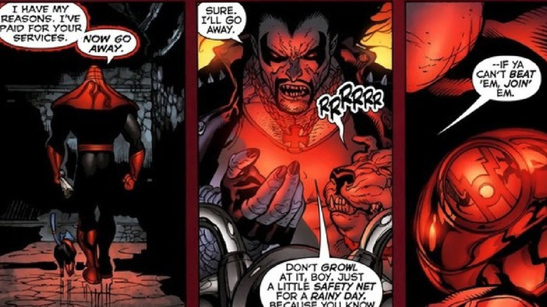 Lobo gets a Red Lantern Ring