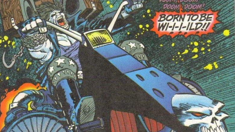 Lobo on his Spacehog