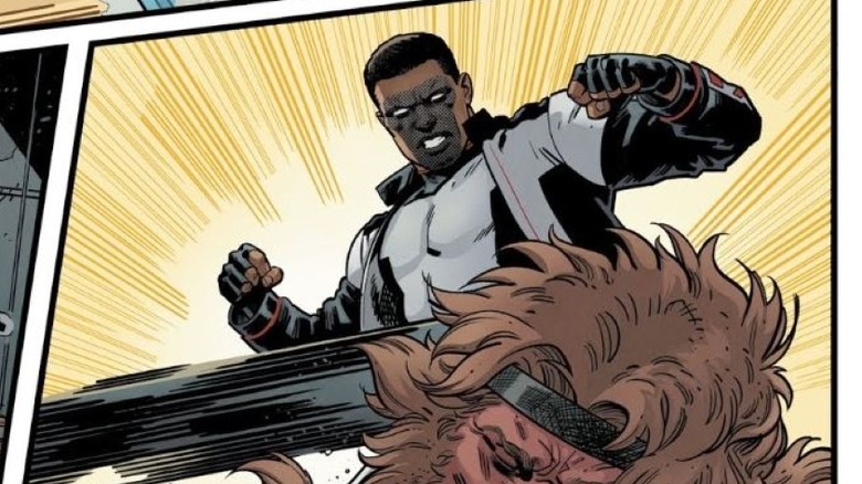 Mister Terrific kicking