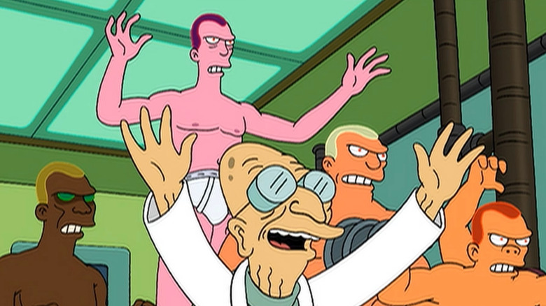 Farnsworth excited expression with his mutants