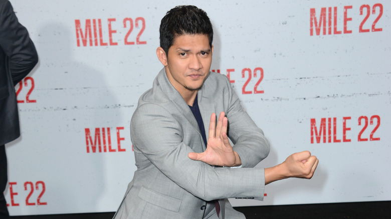 Iko Uwais at LA premiere