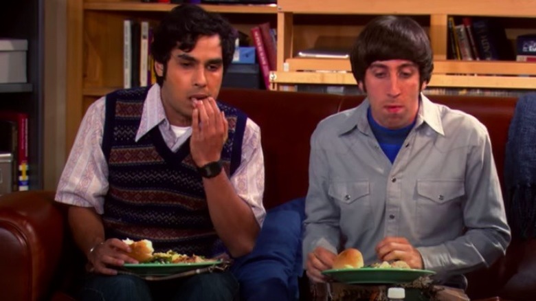 Raj and Howard on The Big Bang Theory