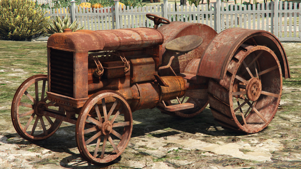 Rusted Tractor