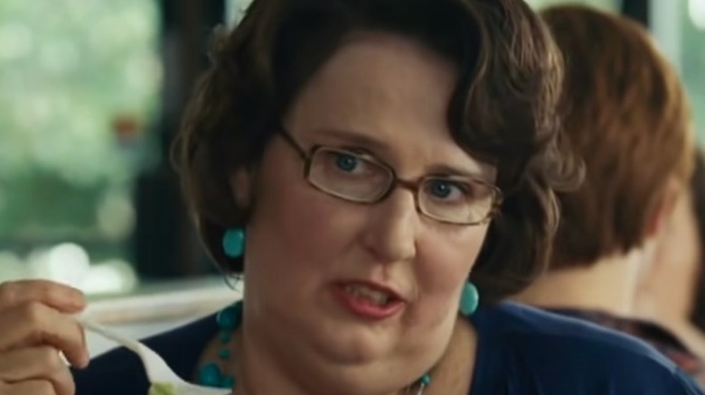 Phyllis Smith eating