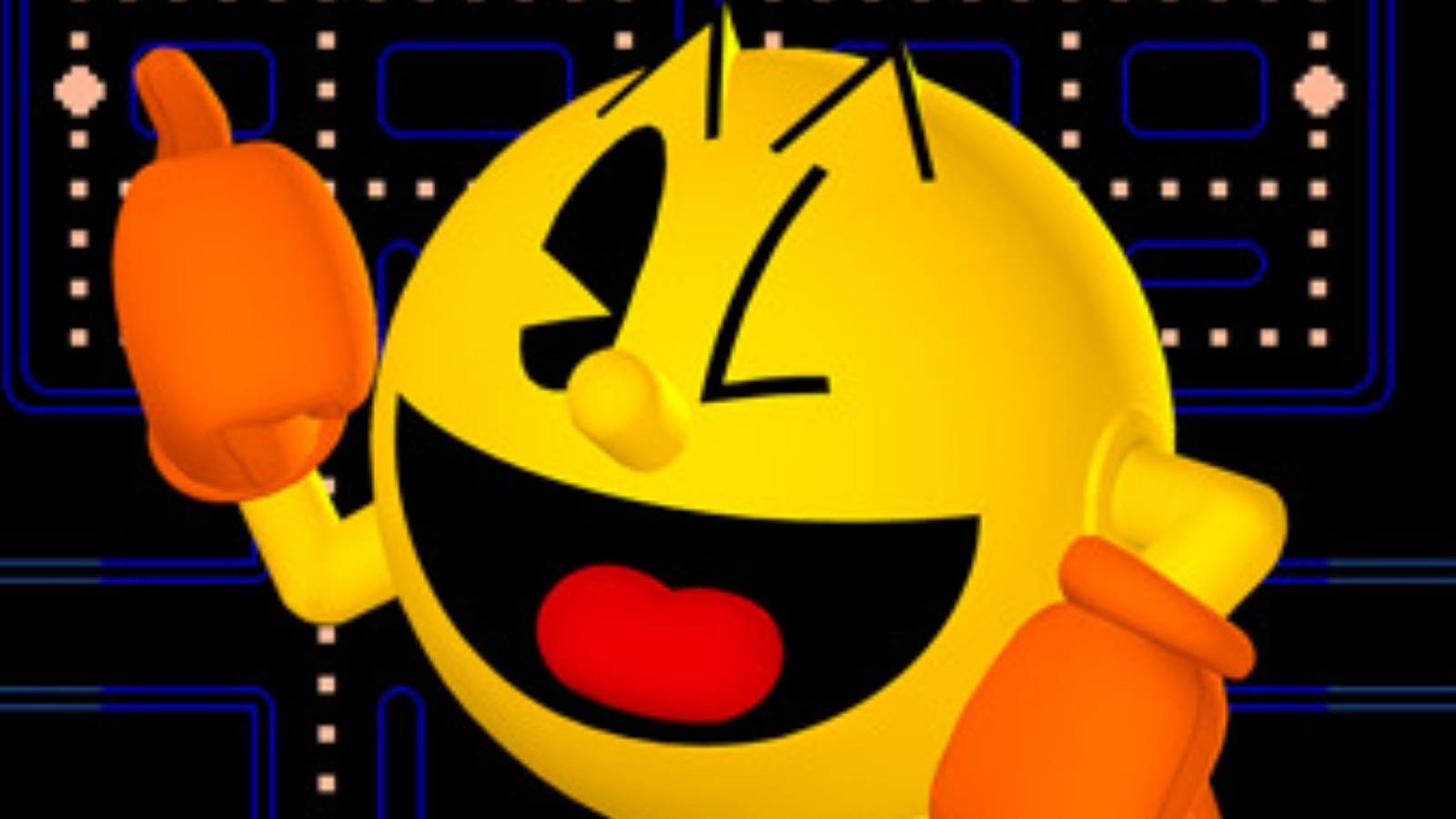 yellow pacman ghost