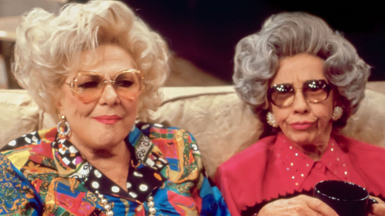 Sylvia and Yetta on The nanny