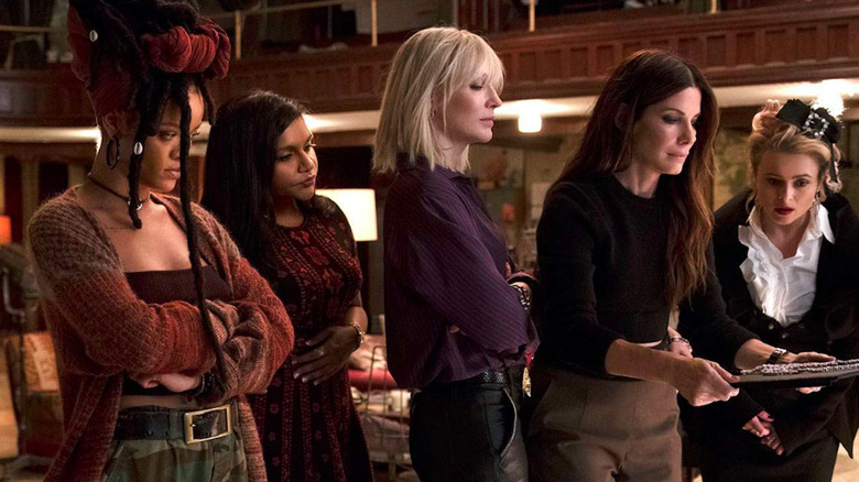 Ocean's 8 female ensemble