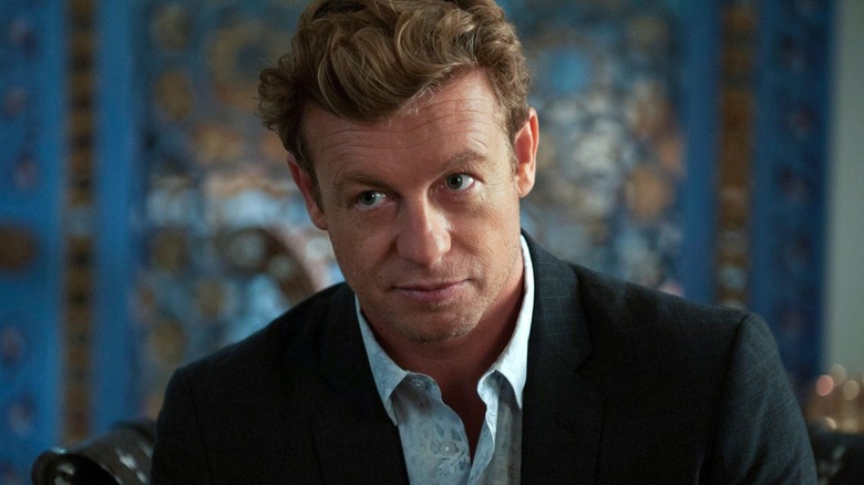 Patrick Jane looking thoughtful