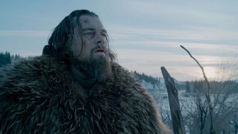 Leonardo DiCaprio in The Revenant